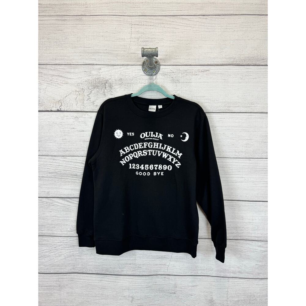 Black Graphic Sweatshirt